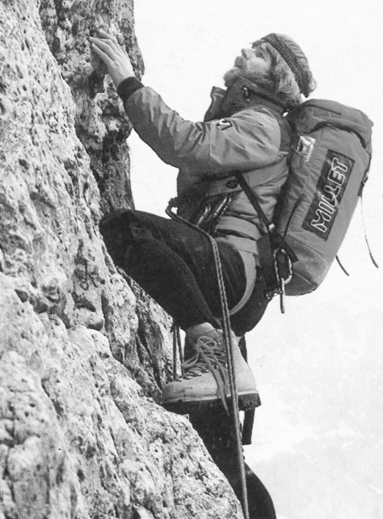 Un giovanissimo Reinhold Messner nel 1978 @Millet