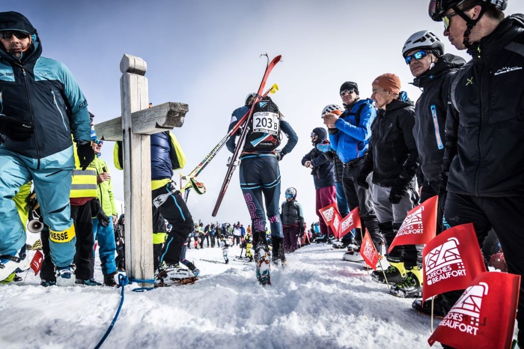 Gran pubblico anche sulle vette. Foto Maurizio Torri