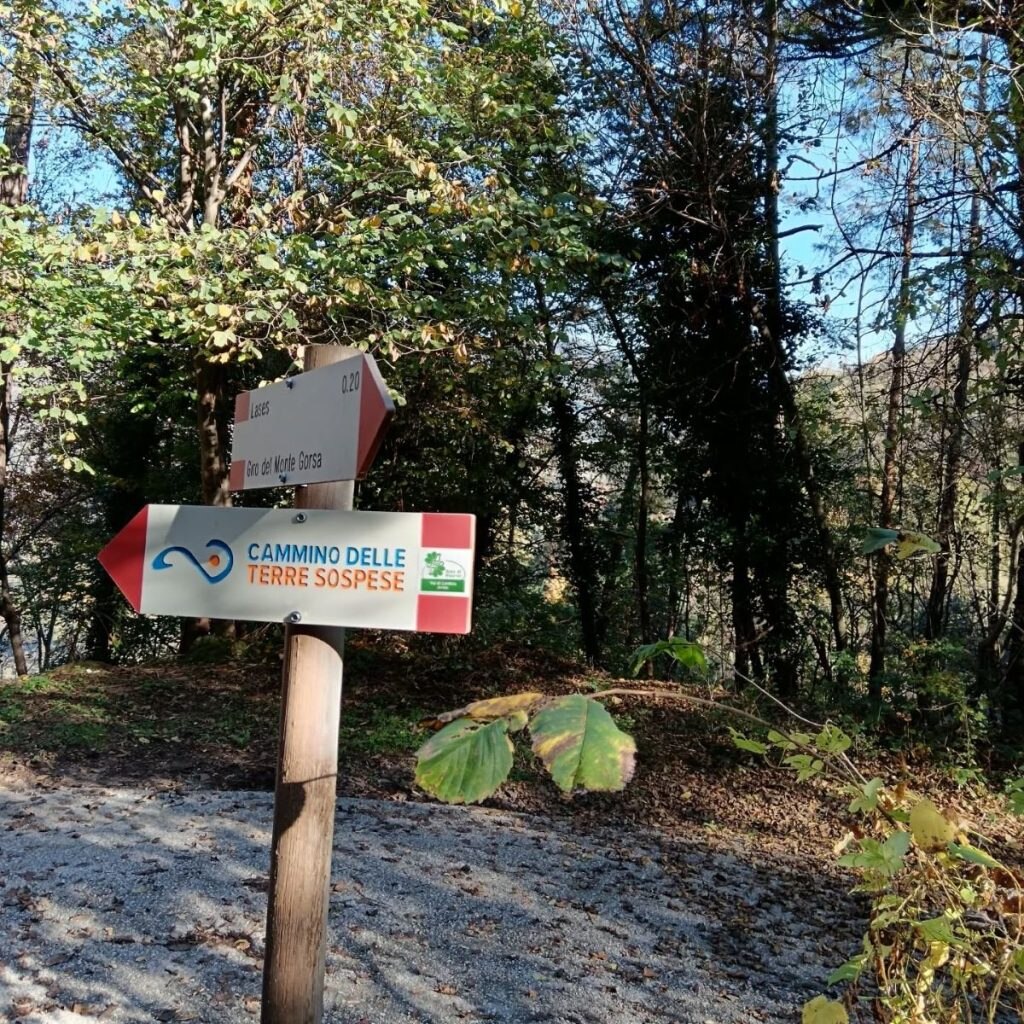 Segnaletica ufficiale del Cammino delle Terre Sospese