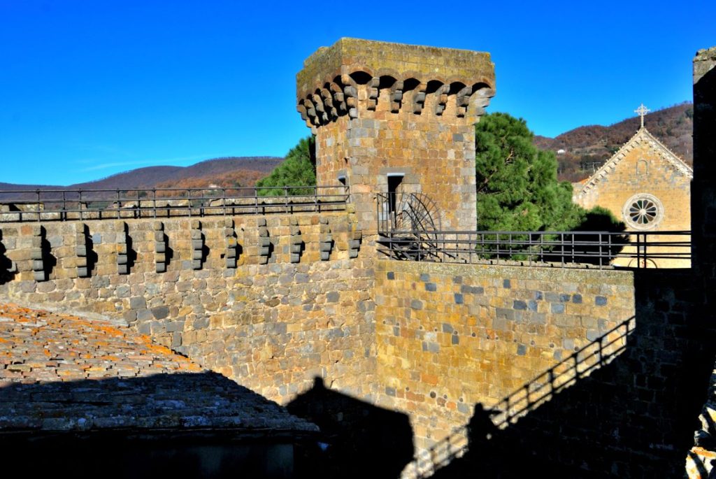 Bolsena, il castello, foto Stefano Ardito