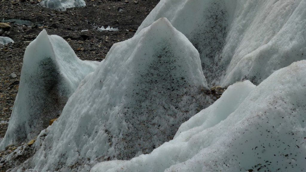 Vele di ghiaccio sul Baltoro, foto Stefano Ardito