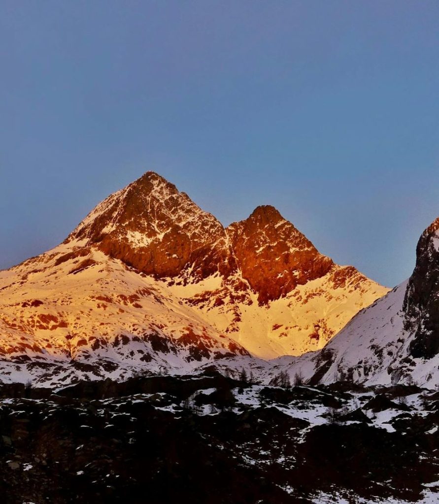 Il Pizzo del Diavolo di Tenda (2916 m) e il Diavolino