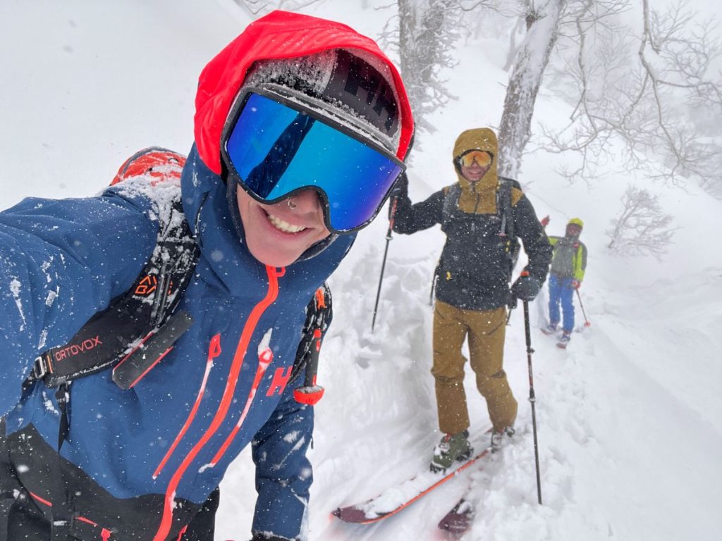 Nevicata a Niseko. Succede quasi tutti i giorni. Foto Tatiana Bertera