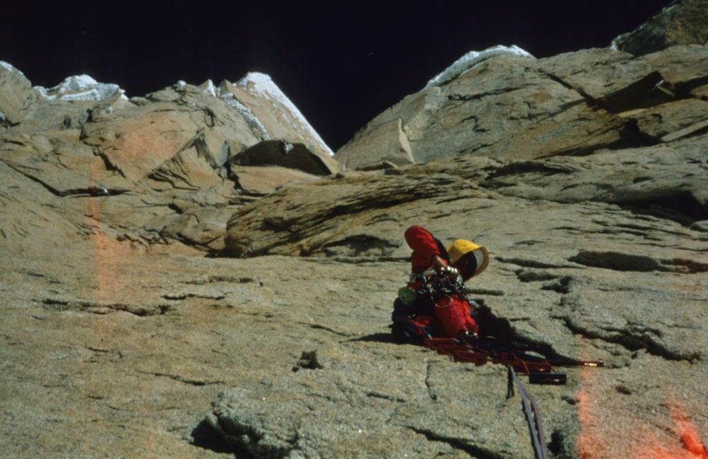 Maspes sul ventesimo tiro della via @ Luca Maspes
