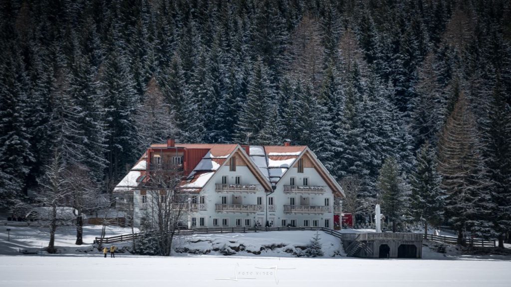La caratteristica Seehaus. Foto Luigi Tassi