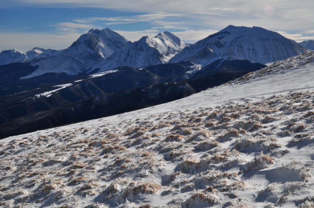Il Gran Sasso dal Monte di Mezzo, foto Stefano Ardito