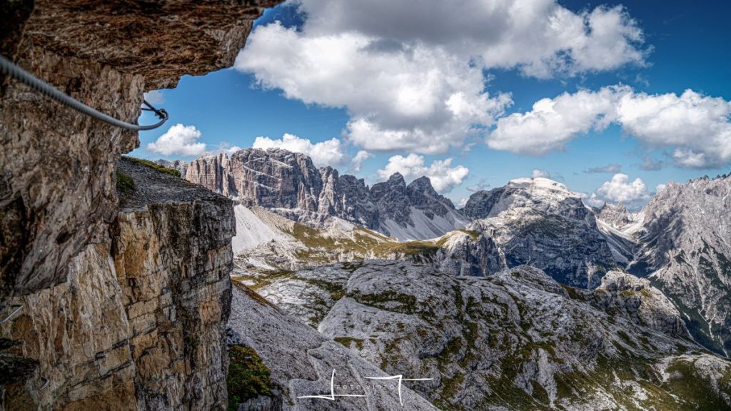 La Ferrata delle Scalette a Torre di Toblin. Foto Luigi Tassi