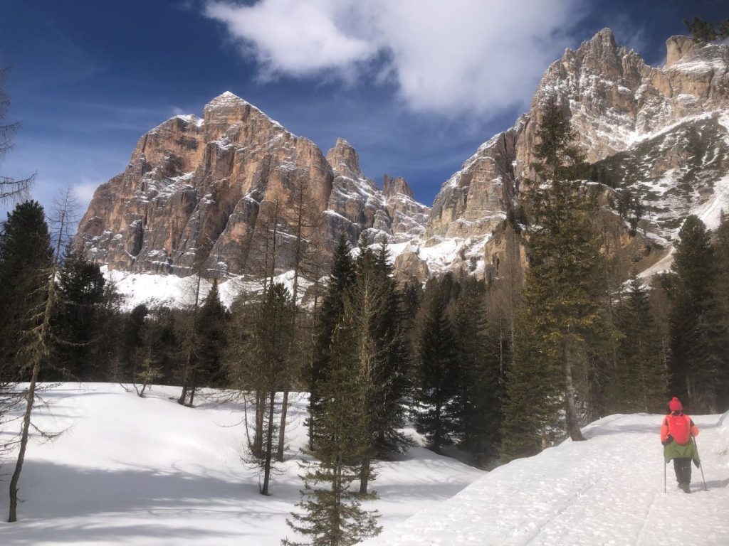 La Tofana di Rozes a sinistra e Punta Anna a destra ( foto M.Spampani)