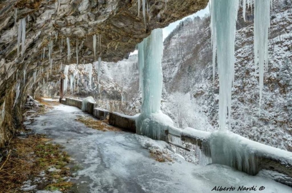La Via Mala, in Val di Scalve (BG) . Foto Alberto Nardi