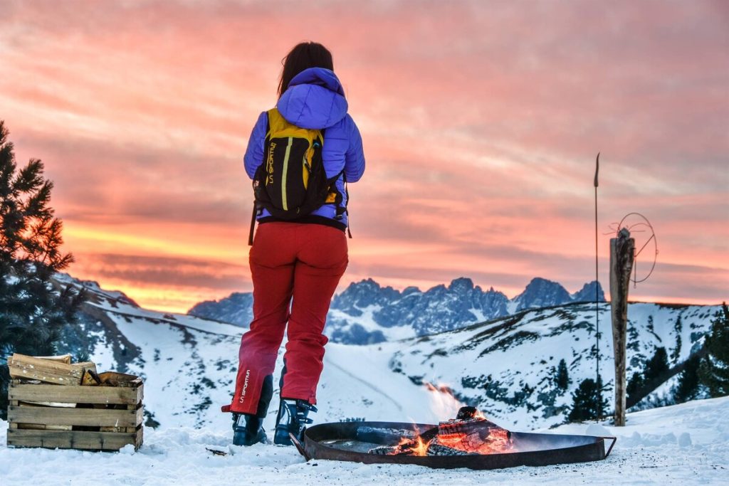 Ski Sunrise al Rifugio Monte Agnello