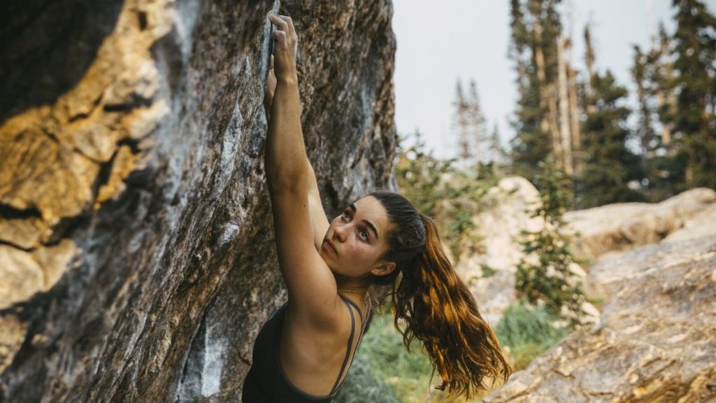 Brooke Raboutou. Foto Jess Talley - Louder Than 11