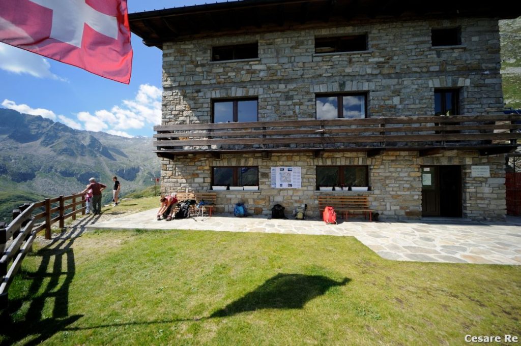 Il rifugio Andolla oggi. Foto Cesare Re