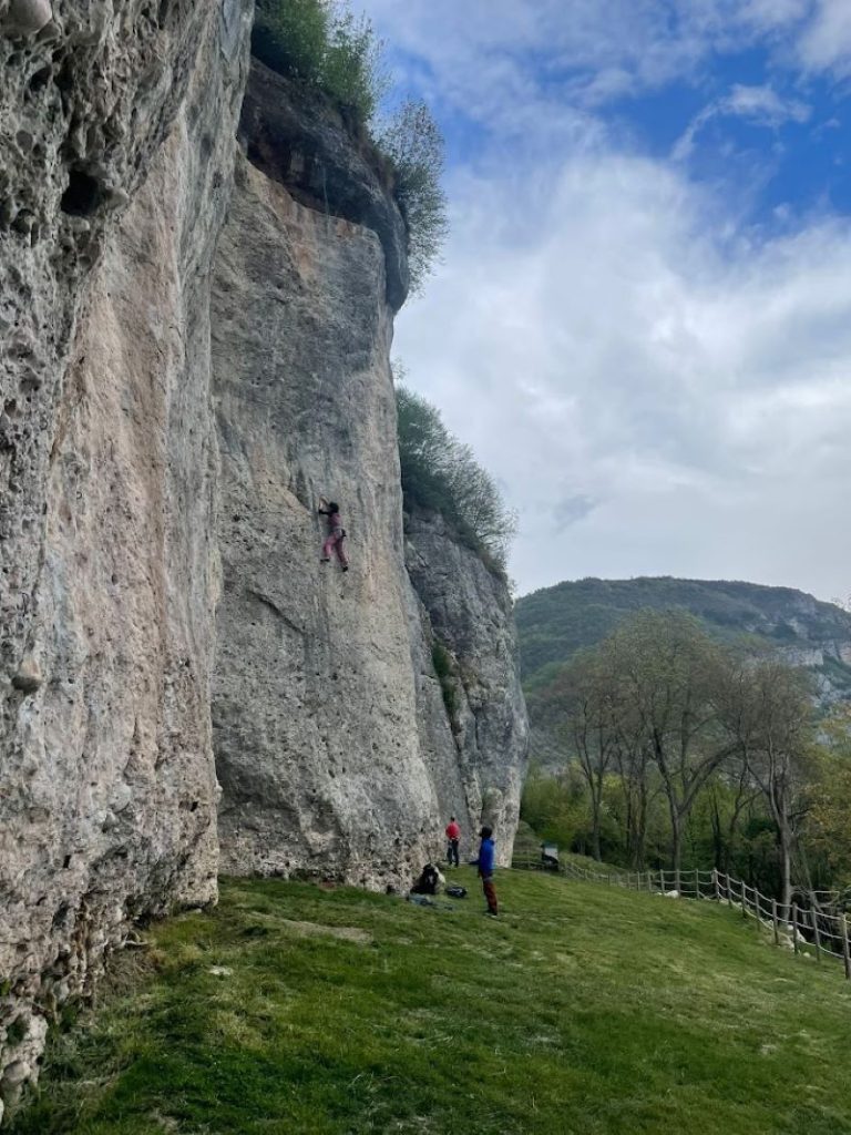 Sulla Falesia dimenticata. Foto Monica Malfatti