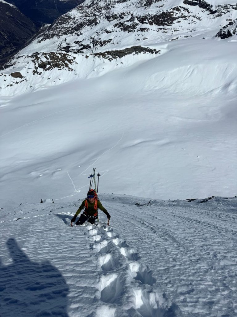 Un momento della salita @ Fay Manners