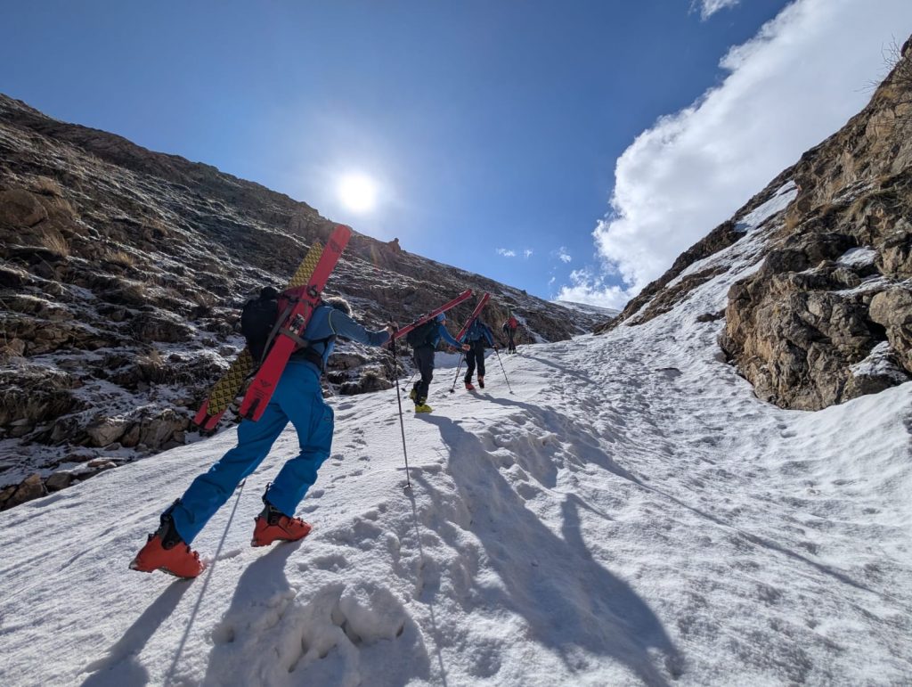 Inizia la salita verso il Monte Ararat