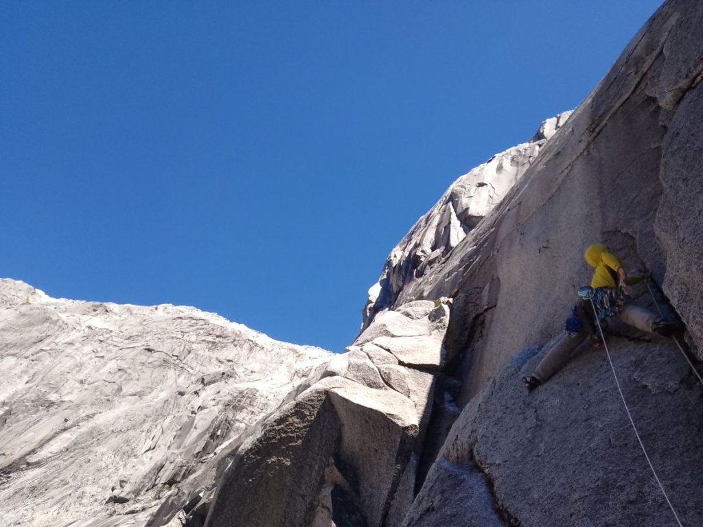 Valle di Cochamò, arrampicata sul Cerro Walwalun. Foto Marco Zanchetta