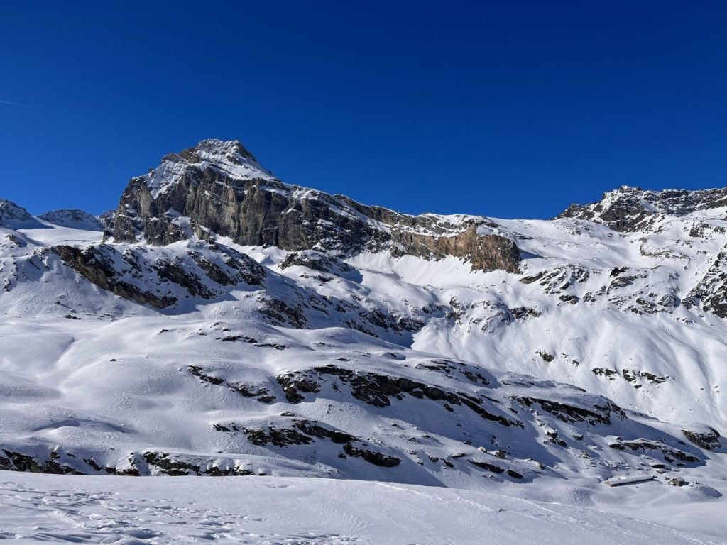 Salendo verso la Granta Parey. Foto Deborah Bionaz