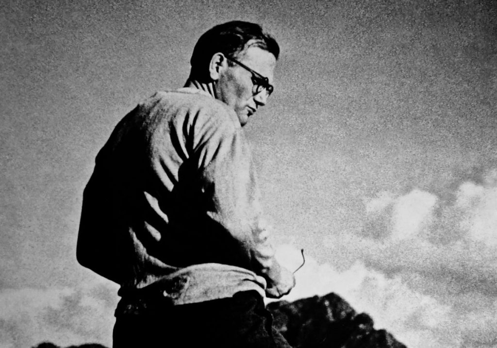 Il giovane Woytjla durante un