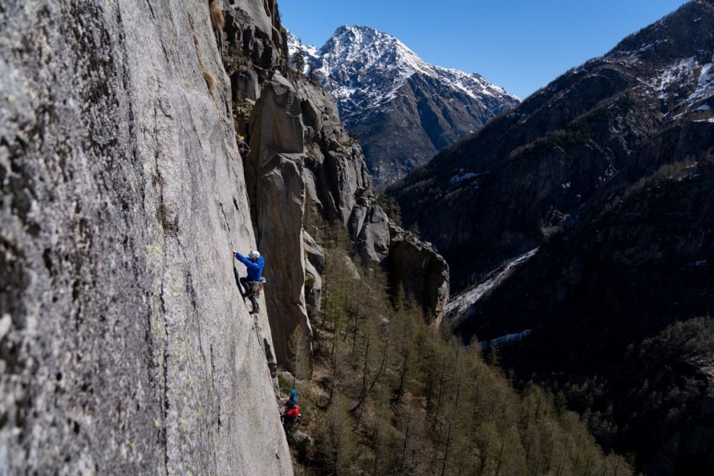 Giovani alpinisti in azione durante la passata edizione del CAI Eagle Team @ OpenCircle-CAI