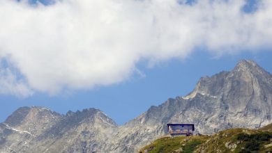 Il Rifugio Andolla collocato a quota 20261 metri in Alta Valle Antrona. Foto Cesare Re