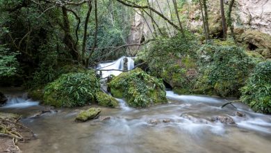 Il torrente Menotre. Foto Alberto Nardi