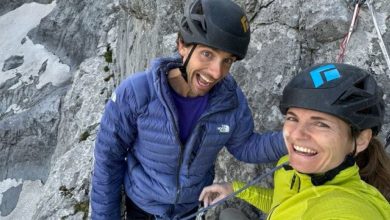 Jacopo Larcher e Babsi Zangerl. Foto Noah Insam
