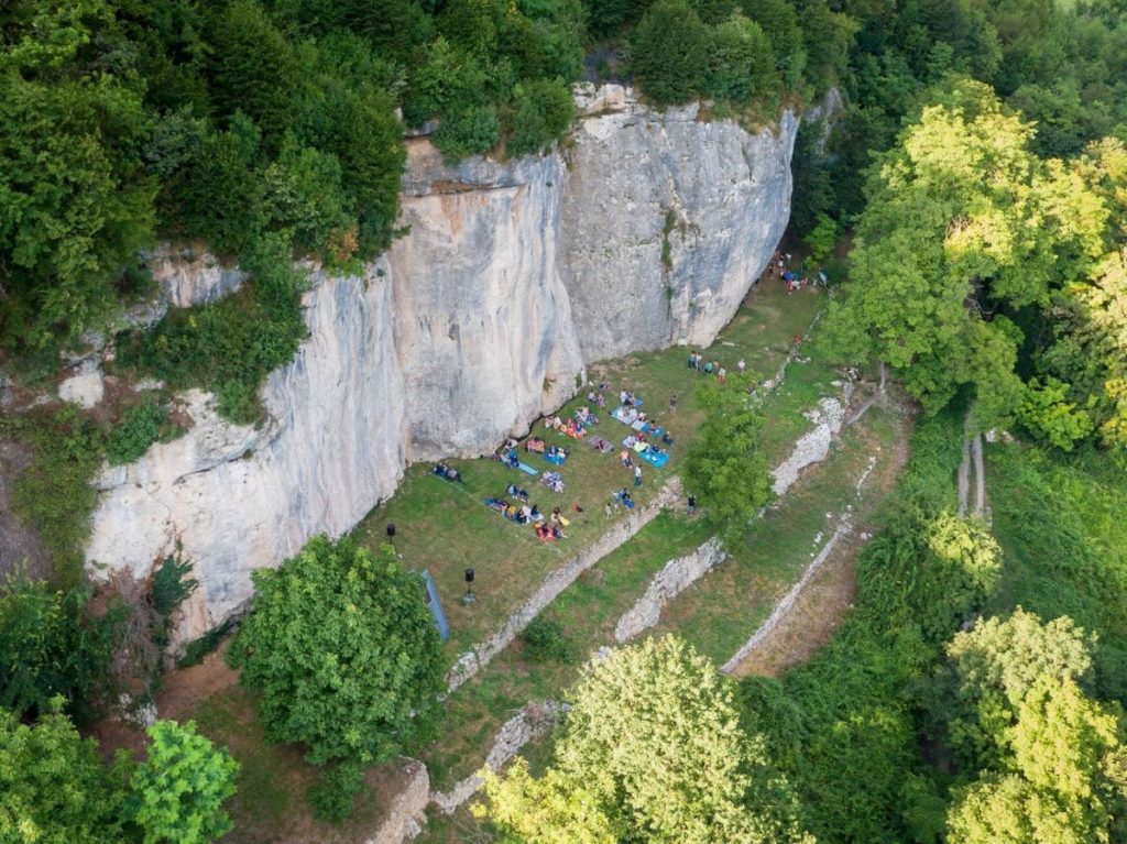 La Falesia dimenticata a San Lorenzo in Banale (Tn). Foto Dolomiti Open