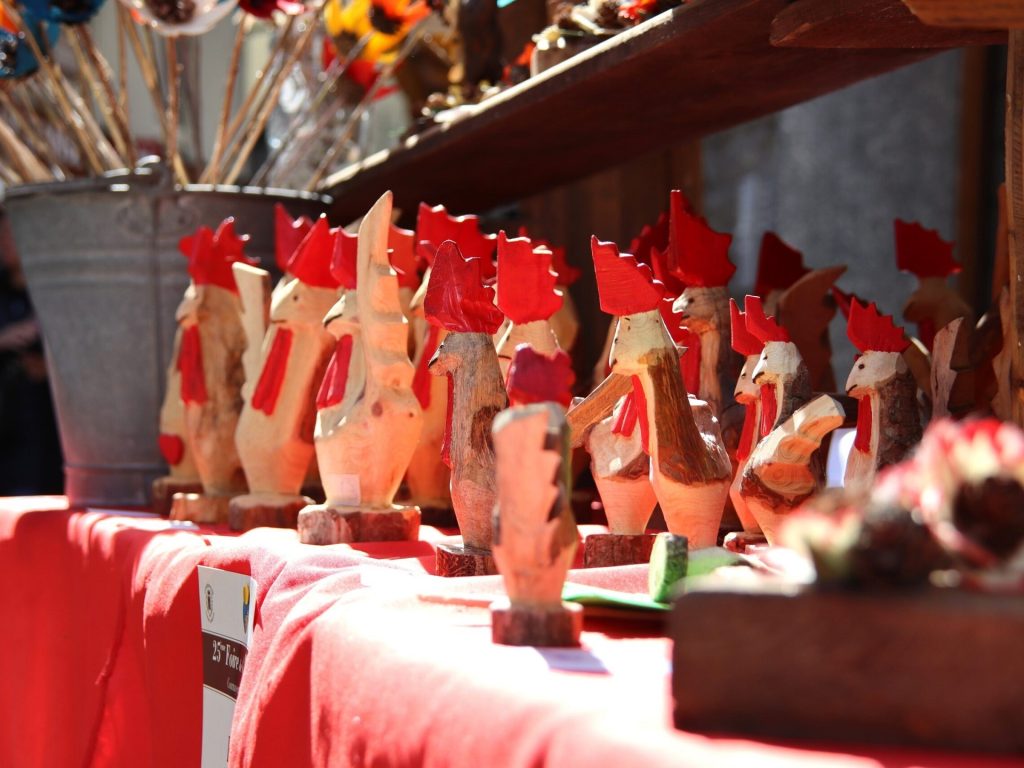 Foire de la Paquerette, a Courmayeur