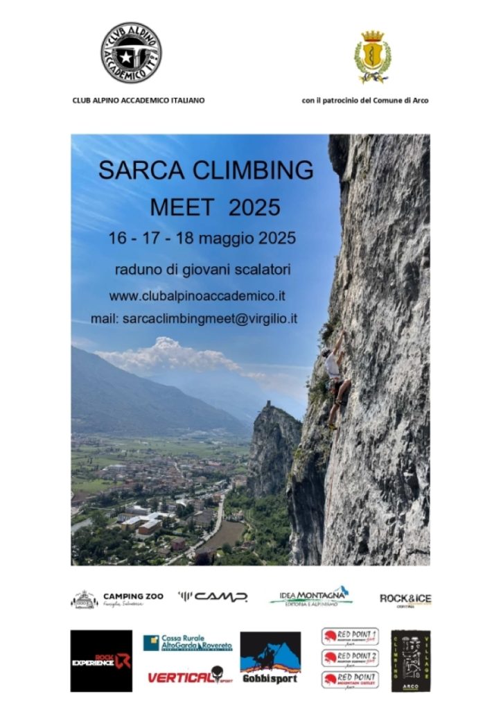 La locandina di Sarca Climbing Meet 2025