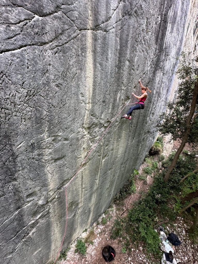 Su Pungitopo, ad Arco. Foto FB Angelika Rainer