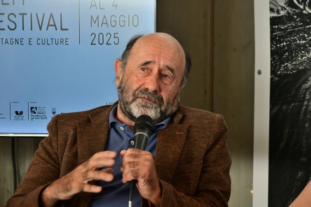 Enrico Camanni, foto Stefano Ardito