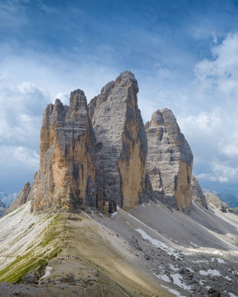 Le Tre Cime di Lavaredo ( foto Nicola Bombassei)