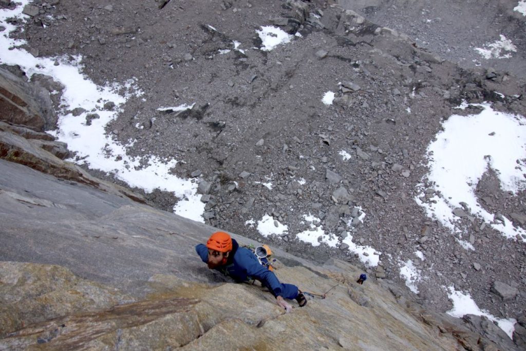 Prima salita di of Coconut Connection, Great Sail Peak, Terra di Baffin