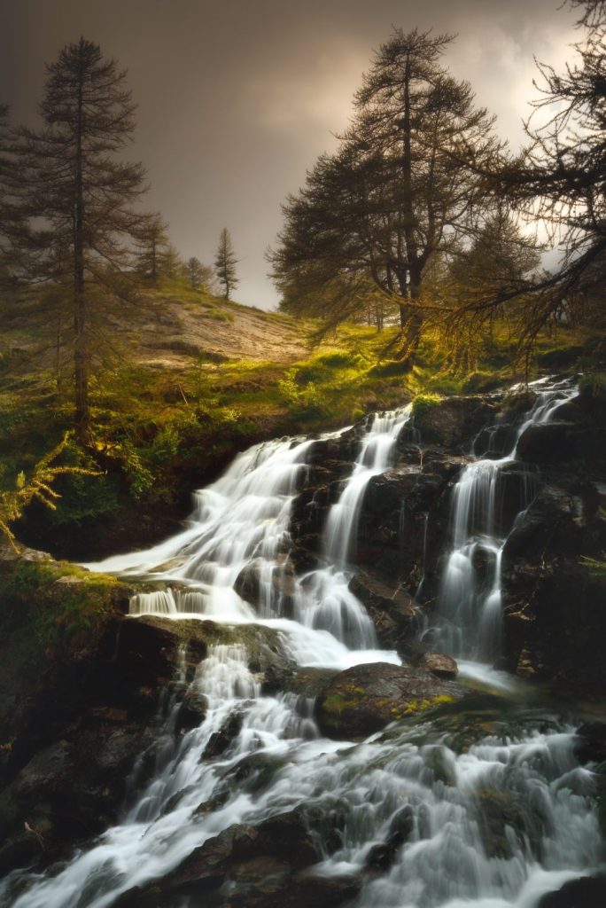 La cascata del Valasco. Foto Luca Gino-Click Alps