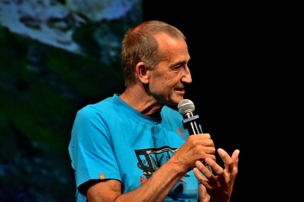 Maurizio Giordani, foto Stefano Ardito