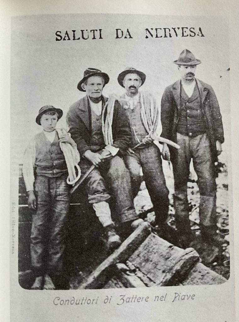 Da Le vie del Fiume dalle Dolomiti a Venezia ( Cierre edizioni 1993)