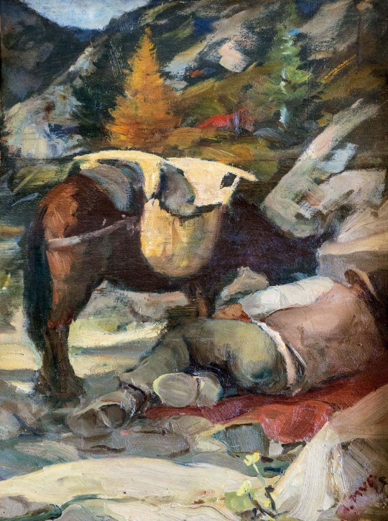 Italo Mus, Riposo del montanaro