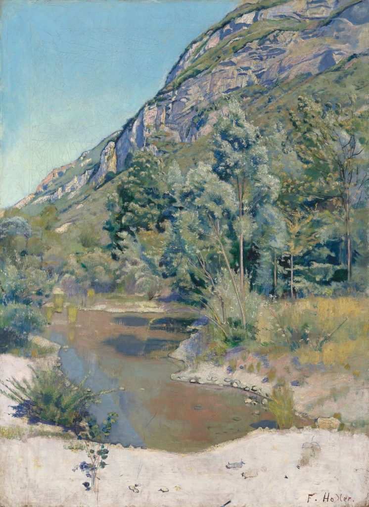 Hodler, MASI Lugano. Ai piedi del Petit SaleĢve, 1890