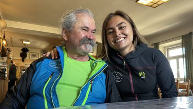 2023 Hugo e Jelena in rifugio poche settimane prima di lasciare la gestione