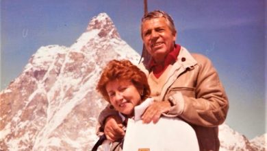 Achille Compagnoni con la moglie Elda @ Archivio Compagnoni
