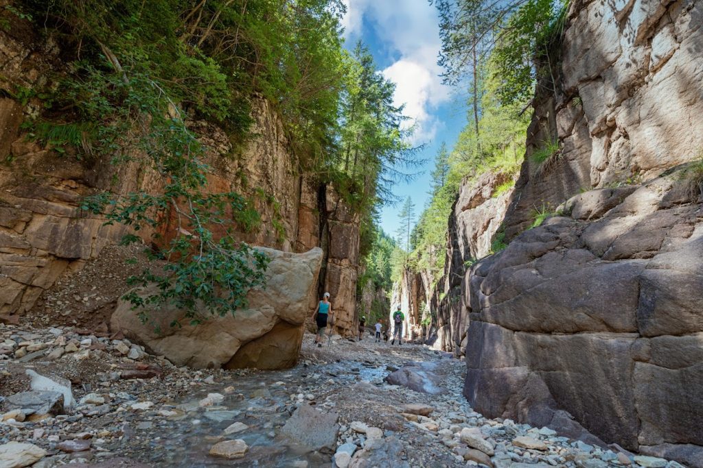 Nel canyon del Bletterbach @ GEOPARC Bletterbach