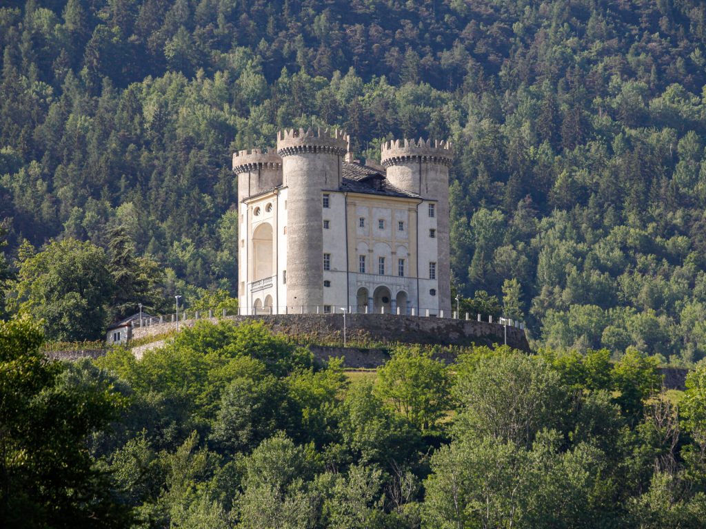 Il castello di Aymavilles, in Valle d