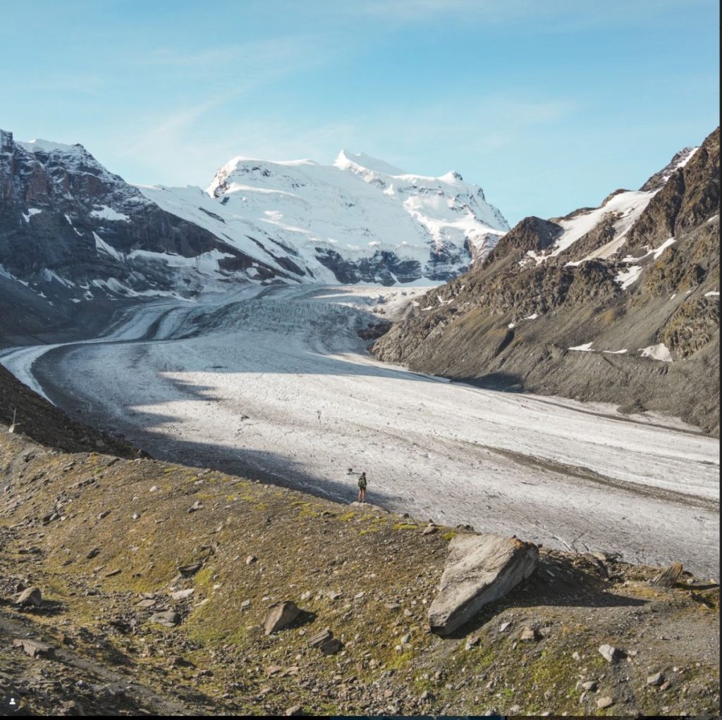 Il versante settentrionale del Grand Combin