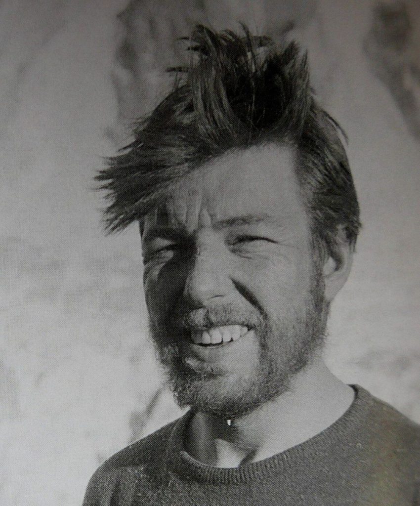 Joe Brown nel 1955 sul Kangch