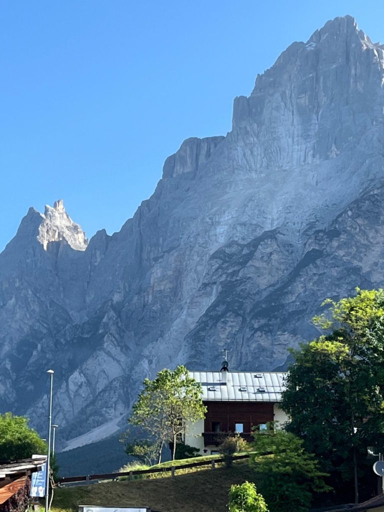 La Croda Marcora dopo la frana. @guidecortina.it