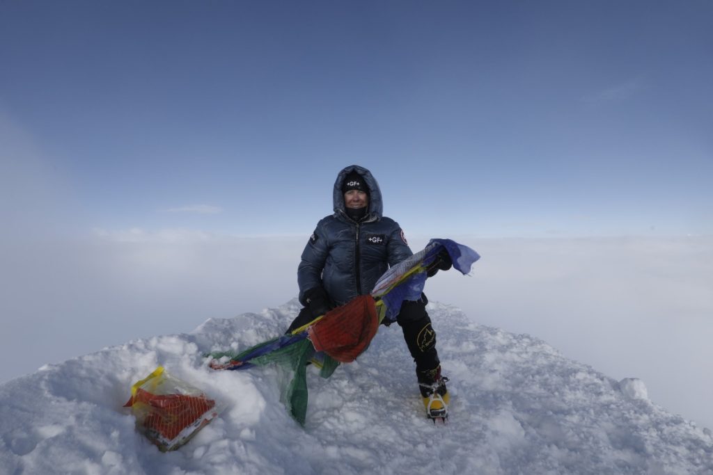 Sulla vetta del K2 @ Archvio Anja Blacha