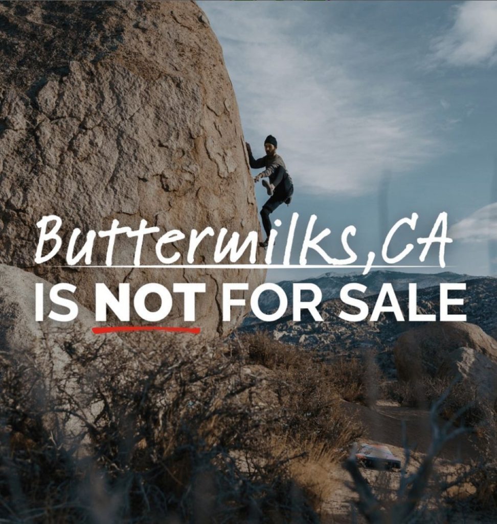 Anche Buttermilks, in California, potrebbe essere messo in vendita @accessfund