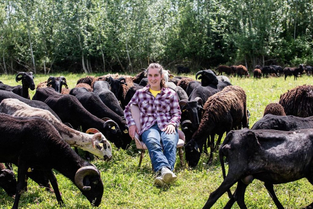 Carolina Leonardi, con le sue pecore nere @ Veronica Pierotti