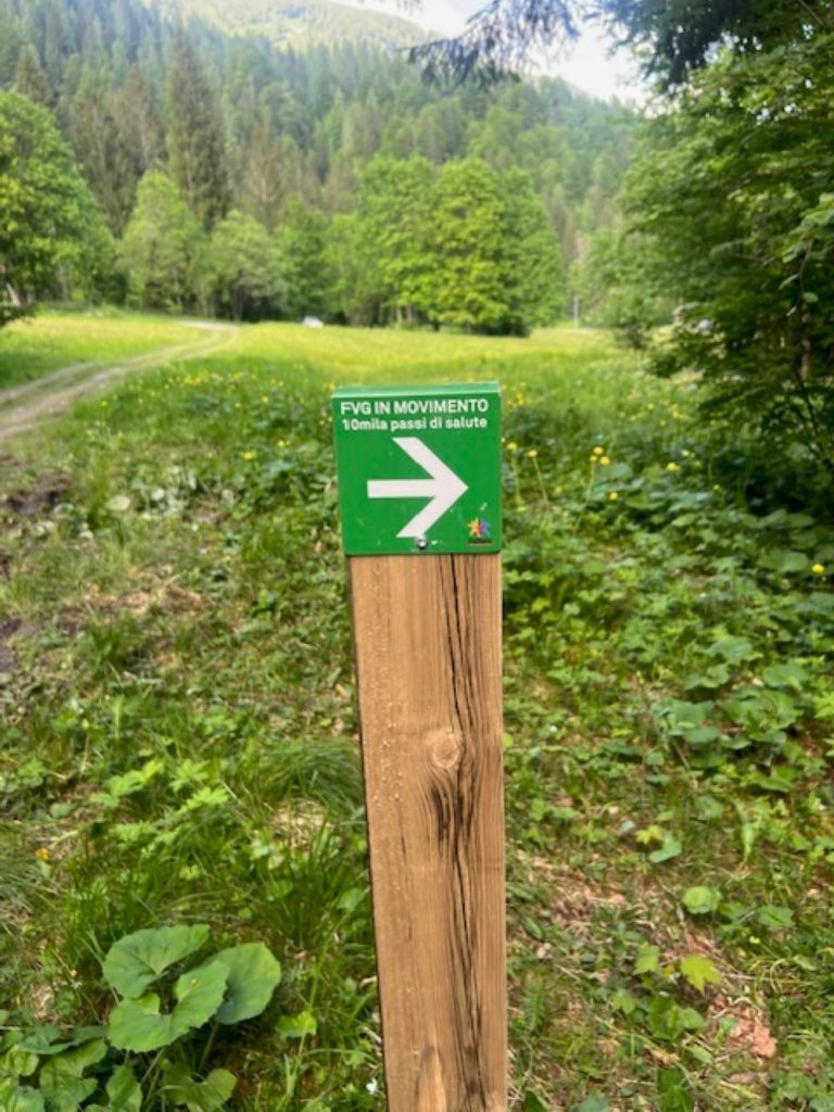 Indicazioni. Foto Anna Pugliese