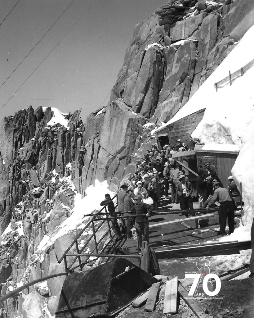 Una delle immagini esposte nella mostra dedicata ai 70 anni dell